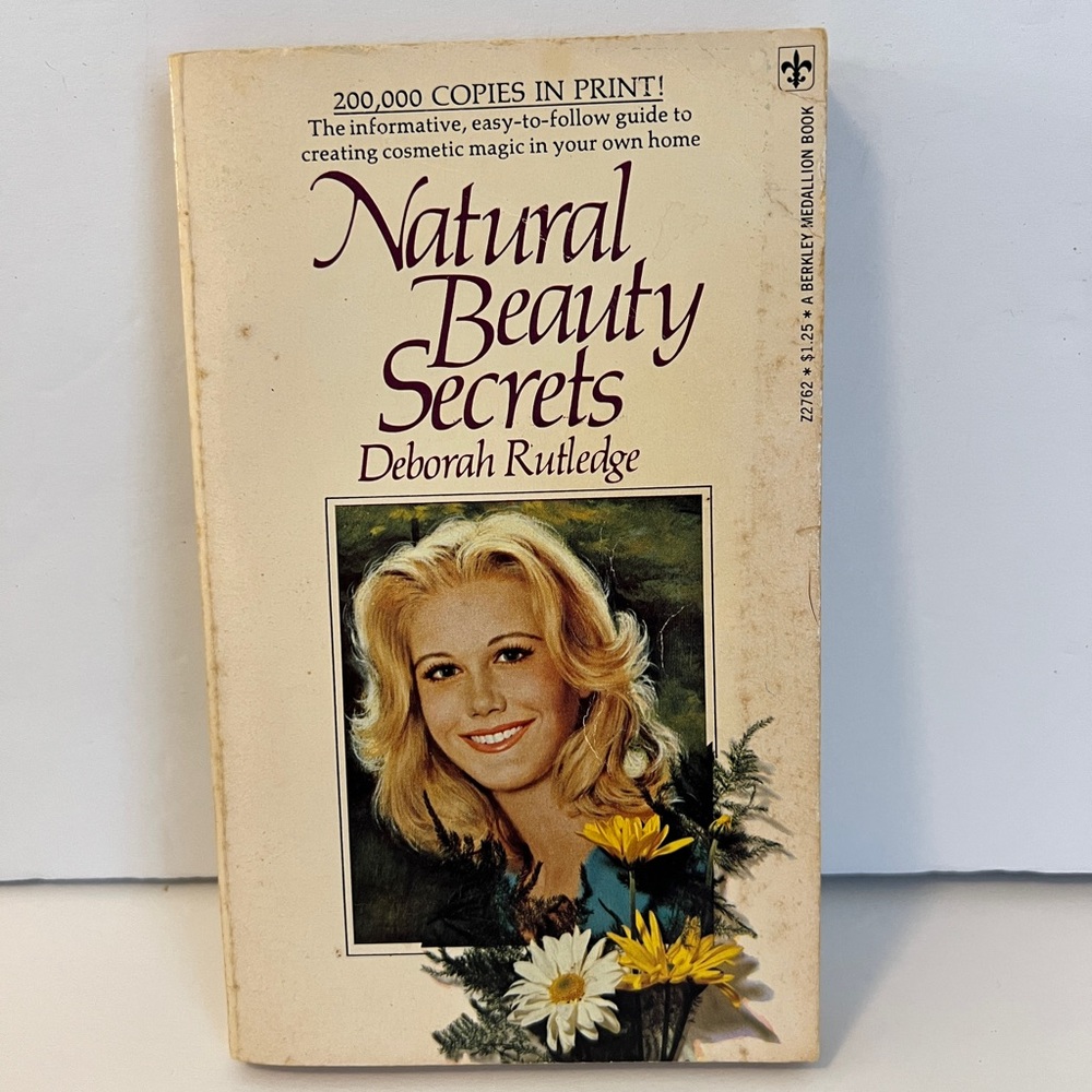 1970s Vintage Natural Beauty Secrets Book
